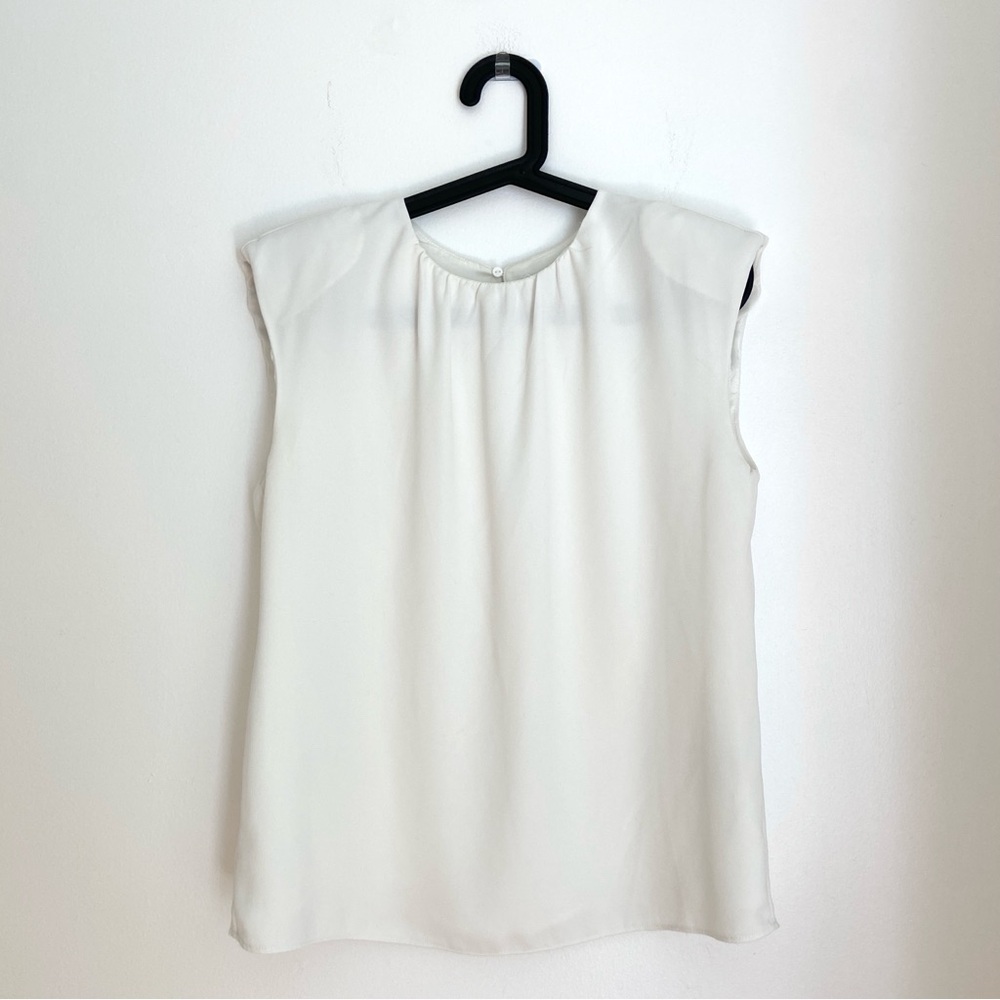 H&M // white blouse